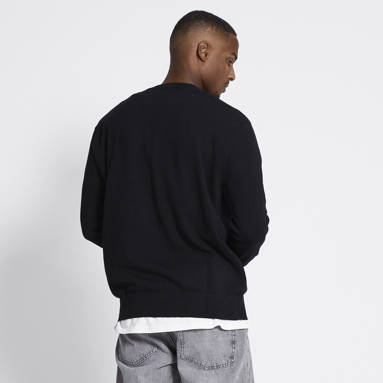 Fine-knit sweater "Ruben" Black 2